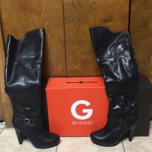 Worn Once!! Guess womens size 7 boots!